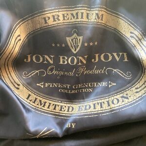 Oh boy best price Jon Bon Jovi leather jacket #292 out of 500